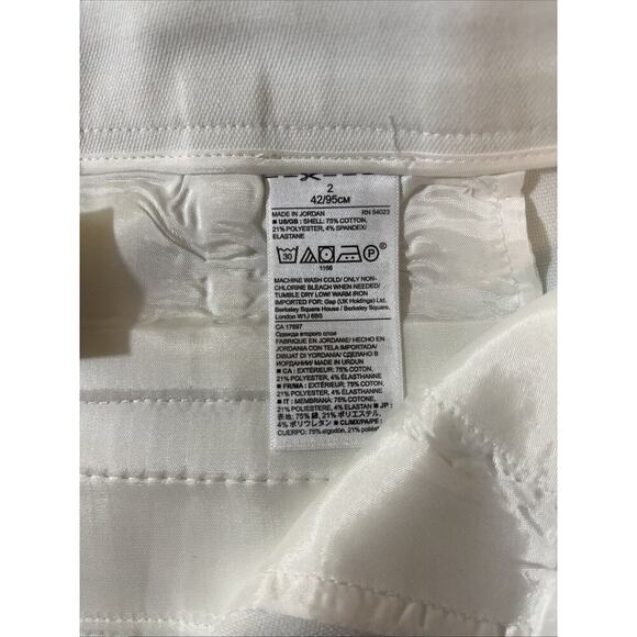 Banana Republic Women’s Shorts Size 2 White NWT Capsule Wardrobe - Picture 7 of 7